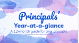 Principals' Year-at-a-Glance