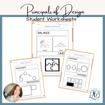 Preview of Principals of Design Worksheets