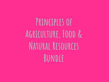 Preview of Principles of Ag, Food & Natural Resources Starter Kit