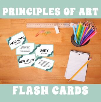 Preview of Principles of Art Flash Cards