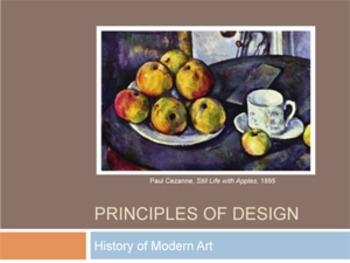 Preview of Principles of Art: History of Modern Art