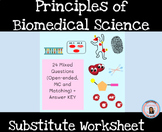 Principles of Biomedical Science Substitute Worksheet