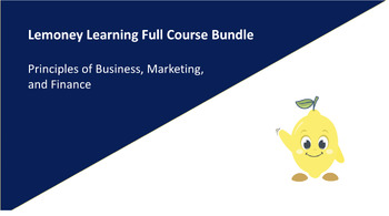 Preview of Principles of Business, Marketing, and Finance Full-Course Bundle