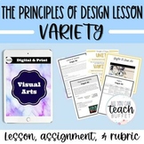 Principles of Design Lesson- Variety - Graffiti & Street A