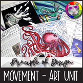 Principles of Design Movement Art Lessons, Activities, Wor