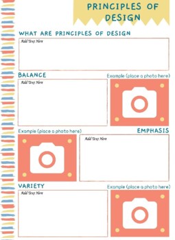 Preview of Principles of Design Worksheet