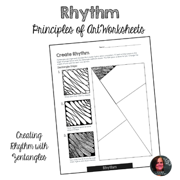 rhythm in principles of design
