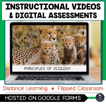 Preview of Principles of Ecology Instructional Videos & Digital Quiz