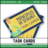 Principles of Ecology Task Cards