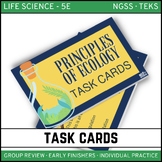 Principles of Ecology Task Cards