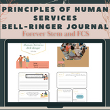 Principles of Human Services Bell Ringer/Warm-up Journal E