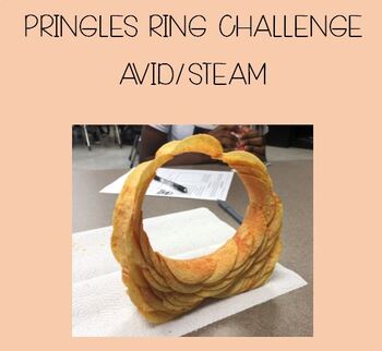 erts magnetron Fragiel Pringles Ring Challenge AVID/STEAM by Ms Gs AVID Adventures | TPT