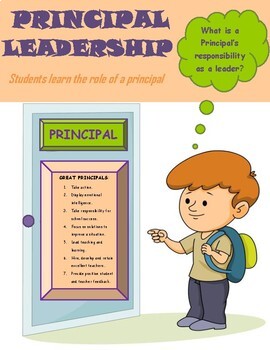 Preview of REAL WORLD LIFE SKILLS PRINCIPAL LEADERSHIP ACTIVITY