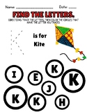 Print Awareness for the Letter 'K'