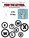 Print Awareness for the Letter 'X'