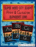 Print & Cursive Alphabet Line