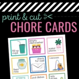 Print & Cut Chore Cards