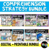 Print + Digital Comprehension Strategies Bundle