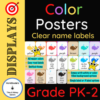 Preview of Print & Go Color Posters - Make a bright wall display today!