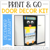 Print & Go Door Decor Kit: Winter December/January | Class