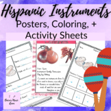 Print + Go Hispanic Instruments Coloring + Activity Sheets