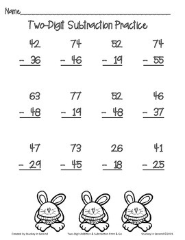 print go two digit addition subtraction with without regrouping