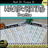 Print Handwriting Practice: Roll It, Trace It