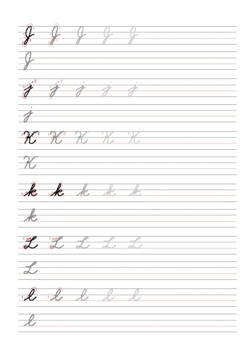 Print Handwriting Practice Sheets | Printable Tracing Worksheets