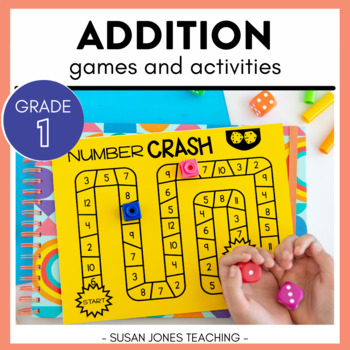 Preview of Addition Games for First Grade: Print, Play, LEARN!