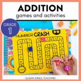 Addition Games for First Grade: Print, Play, LEARN!