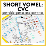 Short Vowel Games (CVC): Print, Play, LEARN!