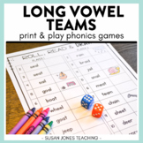 Long Vowel Games (Vowel Teams): Print, Play, LEARN!