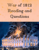 Print- War of 1812 Reading and Comprehension Questions