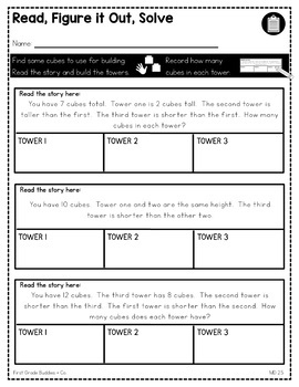 Measurement Word Problems | MD 2.5 | Tasks for Instruction and Assessment