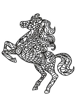 print and go 20 horse coloring pages coloring book printable free