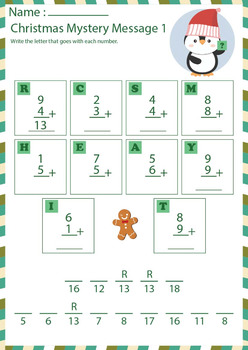 Print and Go Christmas Math and Literacy Packet ( Grade 1 ) by Zoo ...