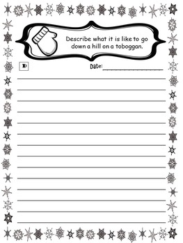 Print and Go Journal Prompts for January by Enriching Tomorrow | TpT