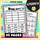 literacy worksheets literacy activities by teaching