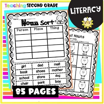 Language Arts Worksheets by Teaching Second Grade | TpT