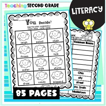 Language Arts Worksheets by Teaching Second Grade | TpT