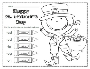 free march math activities page for kindergarten