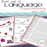 Print and Go Progress Monitoring: Language Bundle