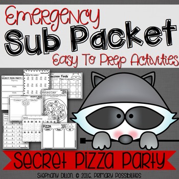 Preview of Print and Go Sub Packet for Secret Pizza Party