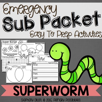 Preview of Print and Go Sub Packet for Superworm