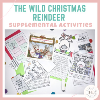 Preview of The Wild Christmas Reindeer Activities - Reindeer Day Activities