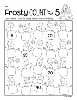 Print and Go! Winter Math and Literacy (NO PREP) Distance Learning
