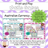 Print and Play Australian Money Games BUNDLE