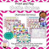 Print and Play Australian Money Games (Grades 3 to 5)