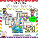 Print and Play Grammar Games (Grades 2 to 4)