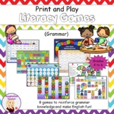 Print and Play Grammar Games (Grades 4 to 6)